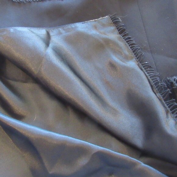 Lucian Matis Sleeveless Black Dress with Tan Lace Inserts, Knee Length S 10 K116 - Picture 11 of 16